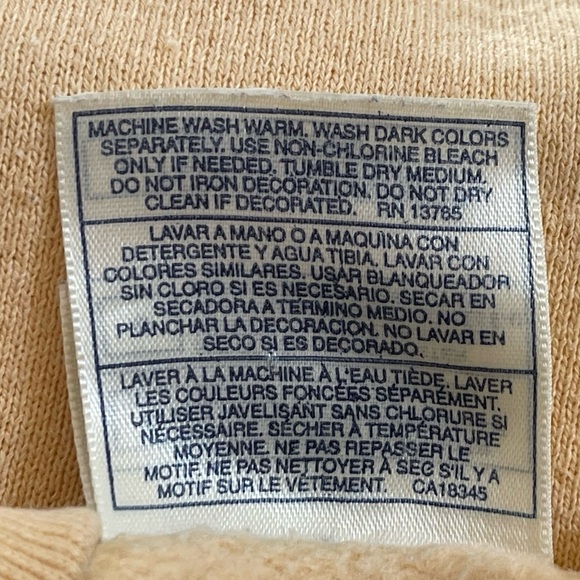 Fruit of The Loom Sweater Pullover Crew Vintage Floral Grandma Cottagecore Large - Picture 5 of 8